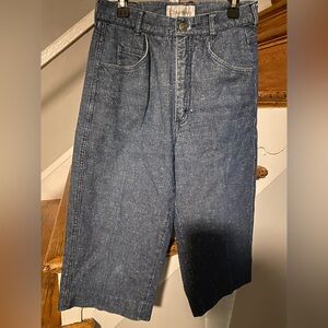 Calvin Klein Blue Cropped Jeans Size 4